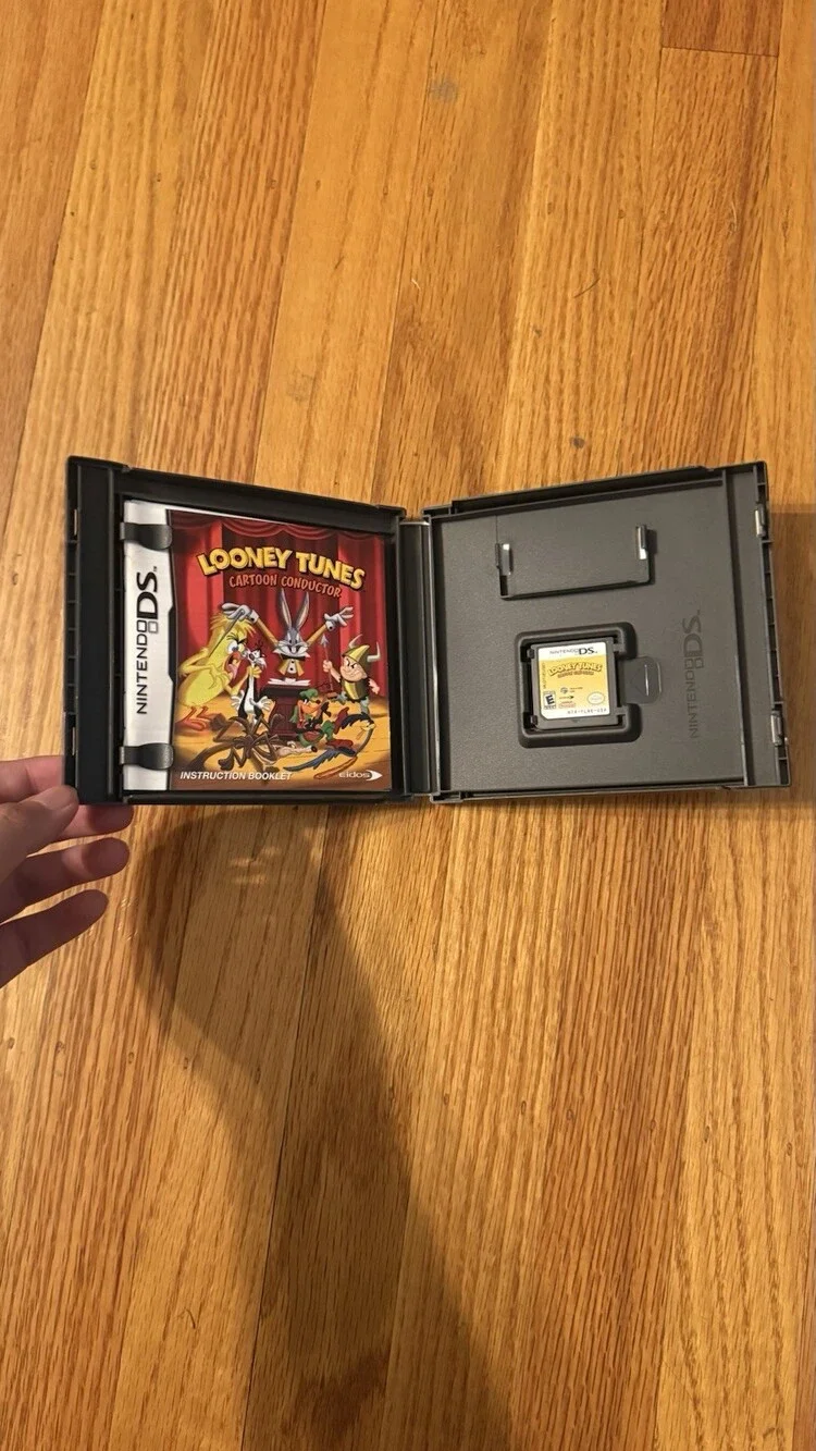 Nintendo DS Game Bundle: Hannah Montana Tinker Bell Marine Rescue Looney